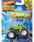 Бъги Hot Wheels Monster Trucks - Midwest madness, с количка - 1t